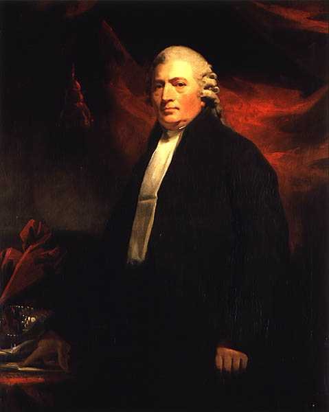 Portret van de zeer eerwaarde Robert Blair van Avontoun door Henry Raeburn