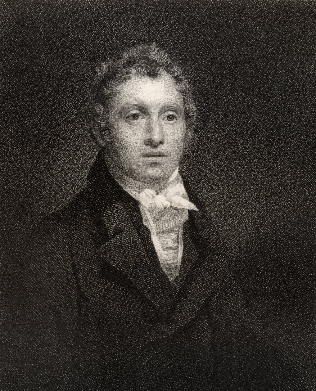 Sir David Brewster, gegraveerd door W. Holl, uit 