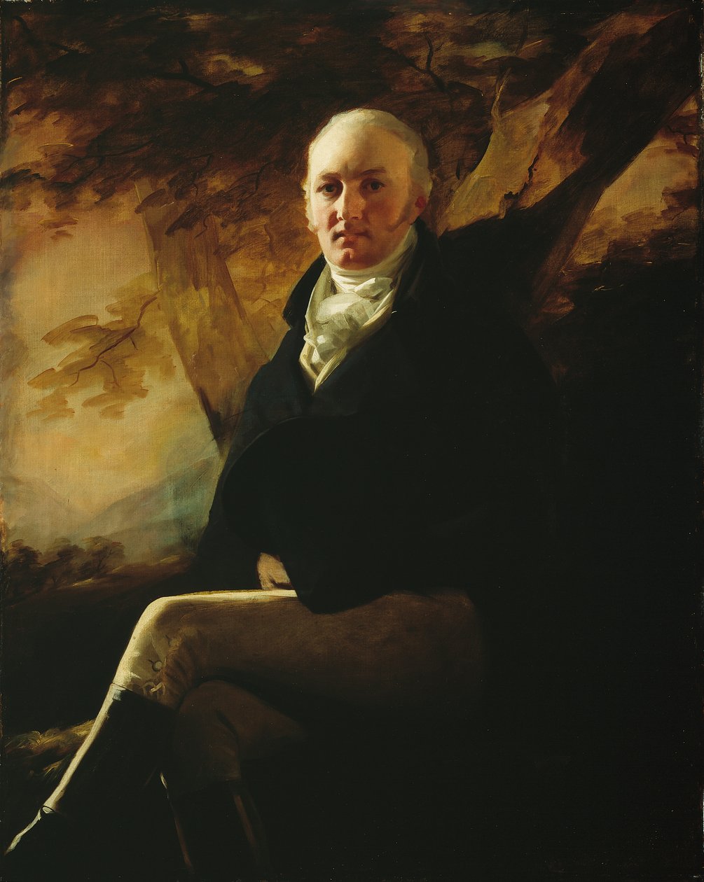 Sir James Montgomery, 2e Baronet van Stanhope, 1804 door Henry Raeburn
