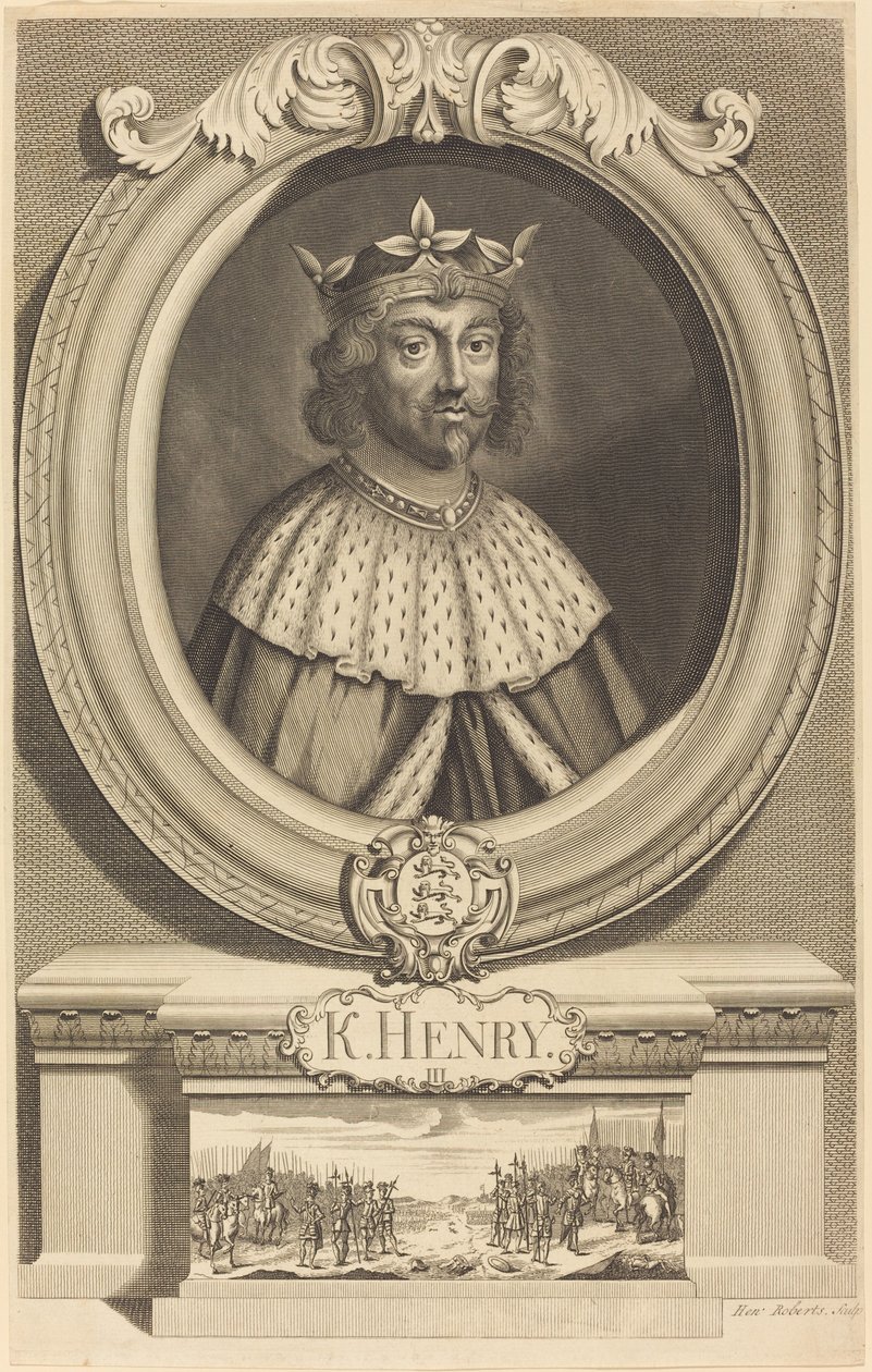Koning Hendrik III door Henry Roberts