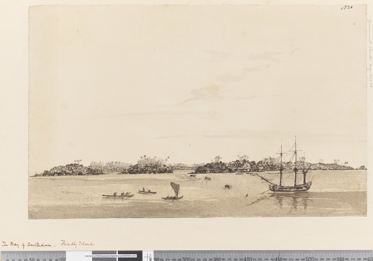 Pagina 24 De Baai van Amsterdam, Vriendelijke Eilanden, 1768-75 door Henry Roberts