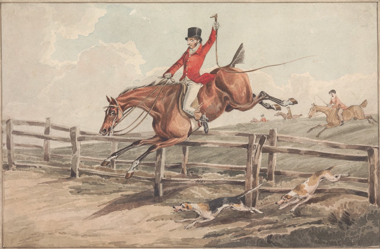 „De zaak doen: en de zaak gedaan:” De zaak goed doen - [kletskousen het nakijken geven] door Henry Thomas Alken