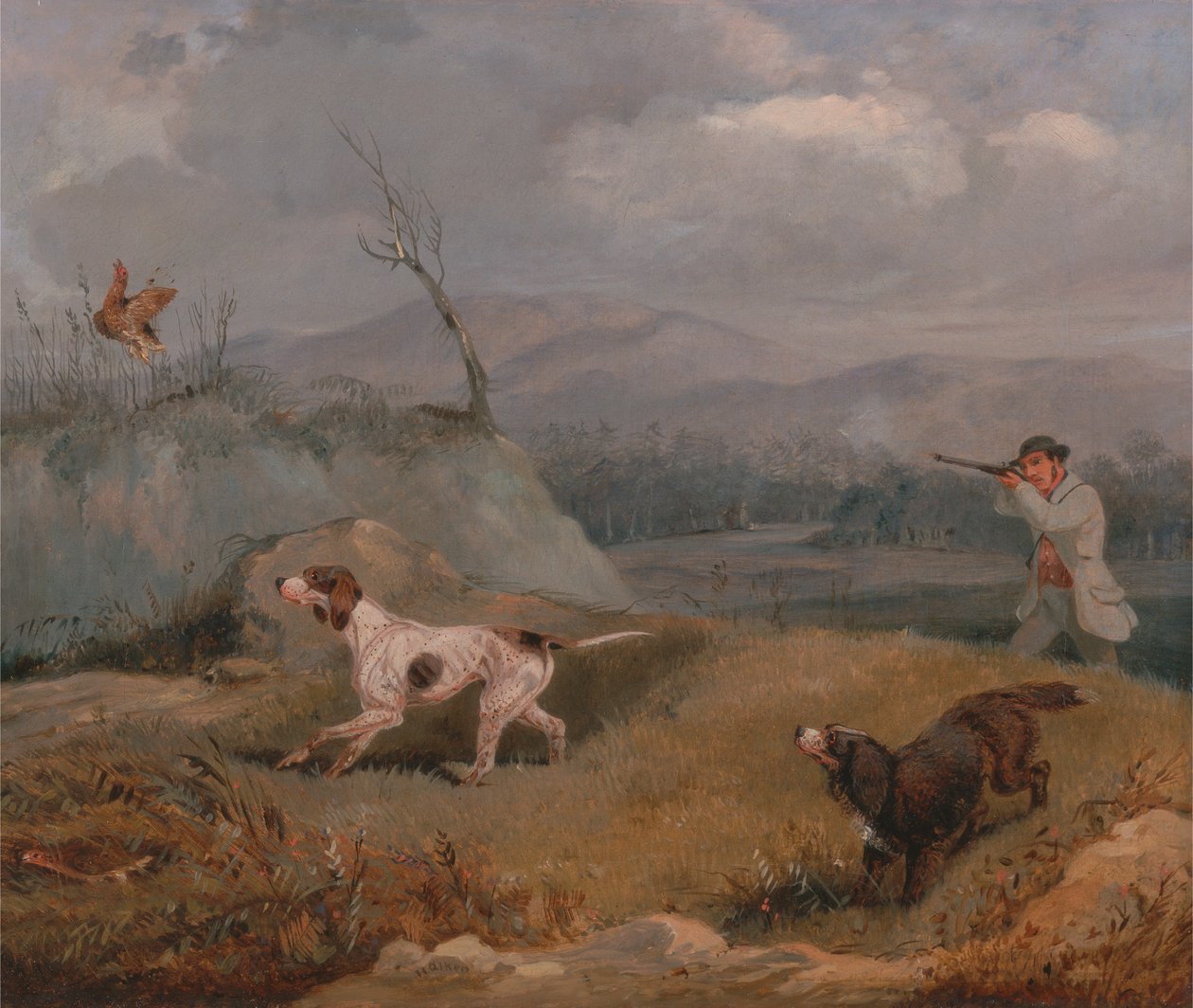 Patrijzenjacht door Henry Thomas Alken