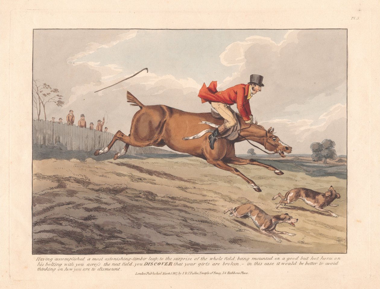 [Jachtontdekkingen] ... Ontdek dat je riemen kapot zijn ... door Henry Thomas Alken