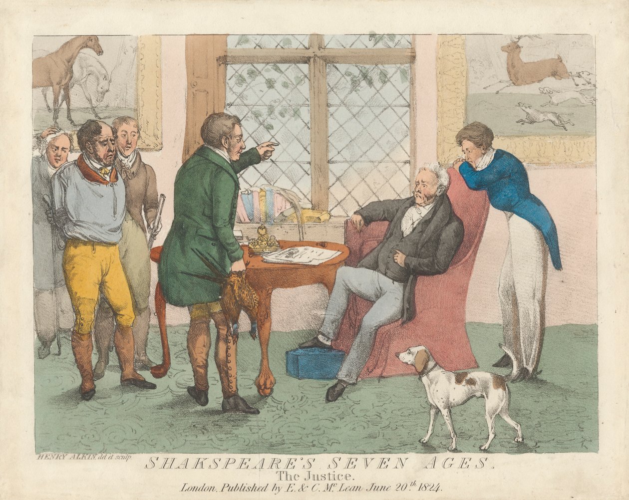 De gerechtigheid door Henry Thomas Alken