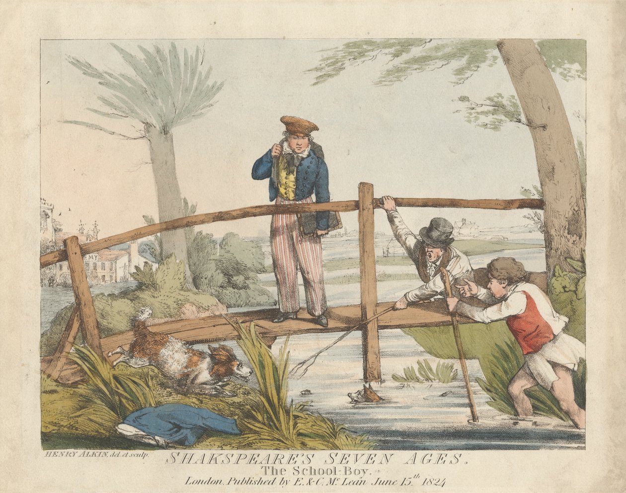 De schooljongen door Henry Thomas Alken