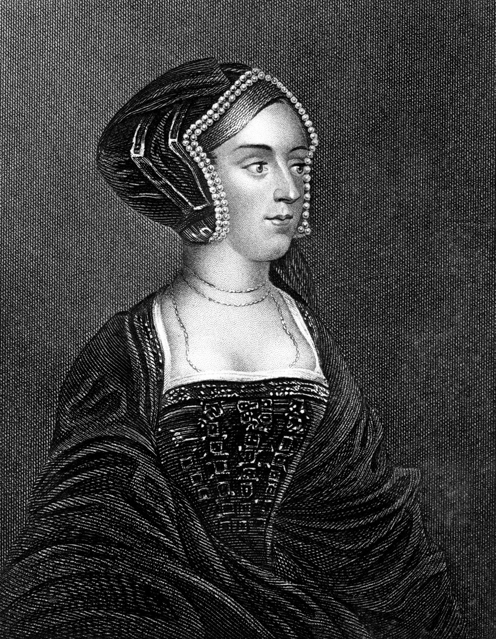 Anne Boleyn, tweede vrouw van Henry VIII, 19e eeuw door Henry Thomas Ryall