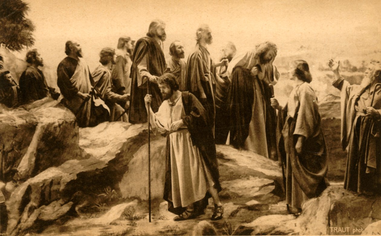 De reis naar Jeruzalem, 1922 door Henry Traut