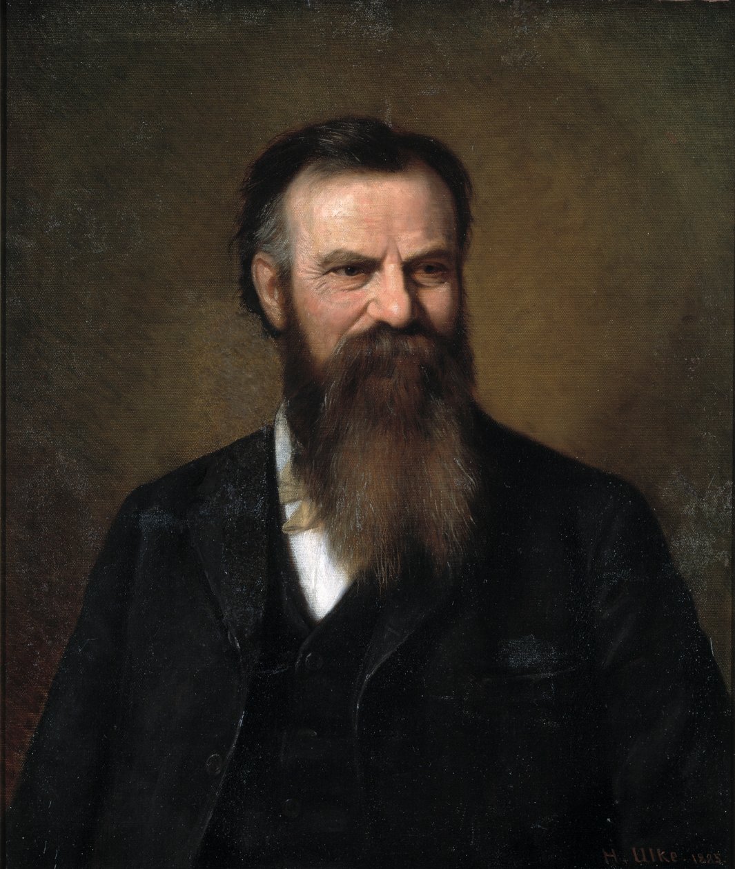 Majoor John Wesley Powell, 1885 door Henry Ulke