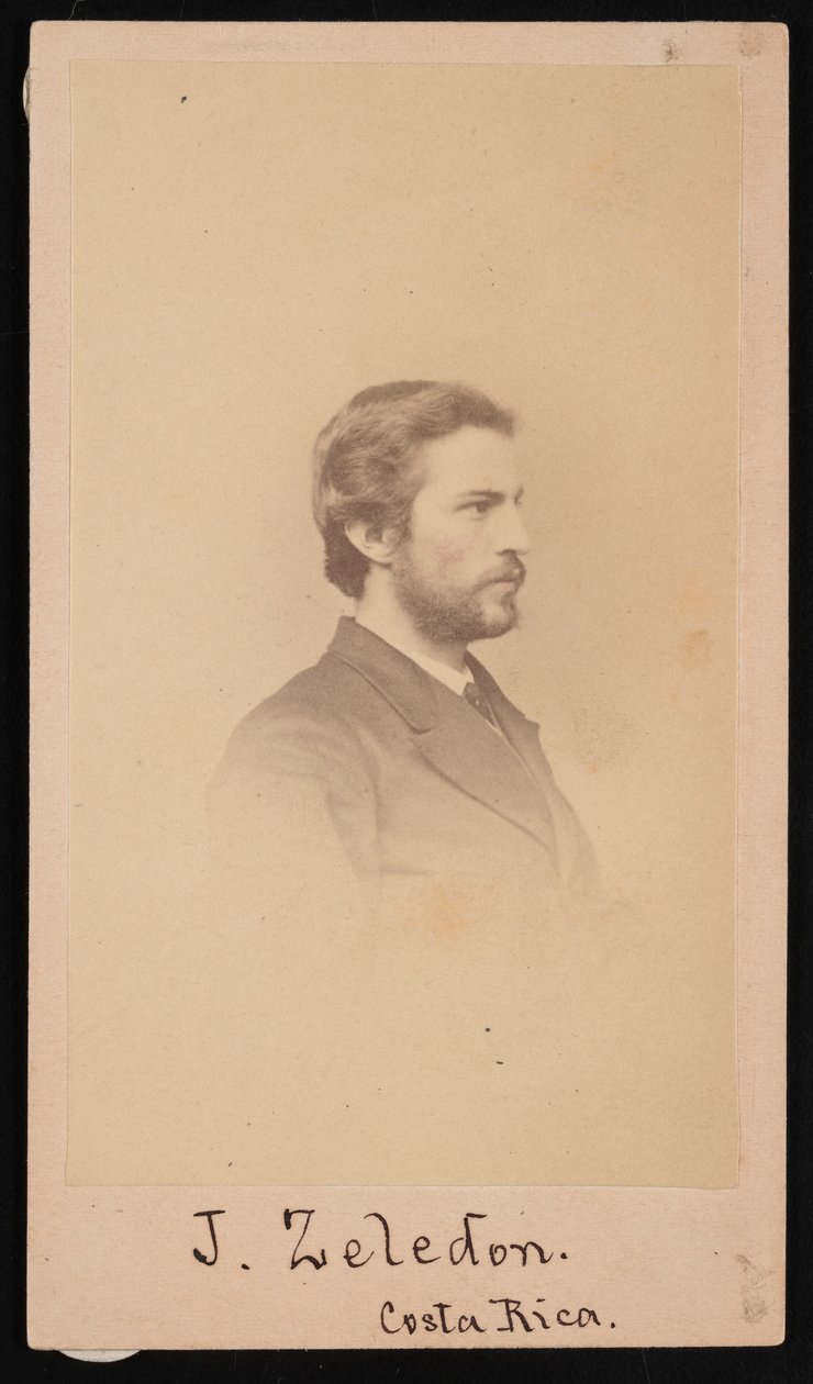 Portret van Jose Castulo Zeledon 1846-1923, 1868 door Henry Ulke
