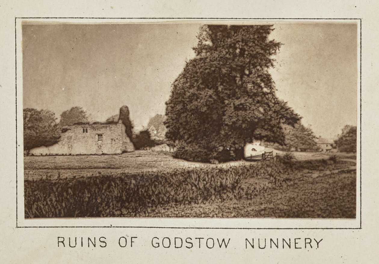 Ruïnes van het nonnenklooster van Godstow door Henry W. Taunt