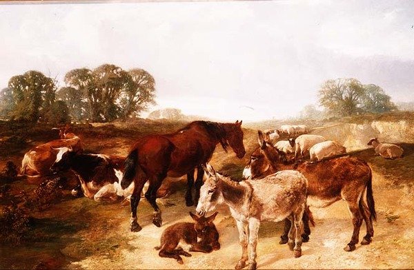 Een Bijeenkomst op Hampstead Heath door Henry Weekes