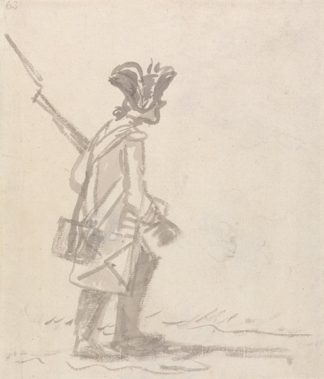 Terug van de Oorlogen door Henry William Bunbury