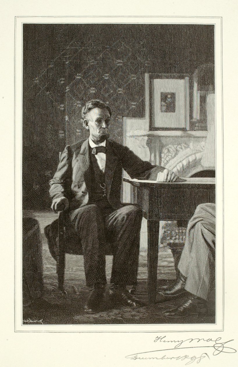Abraham Lincoln door Henry Wolf