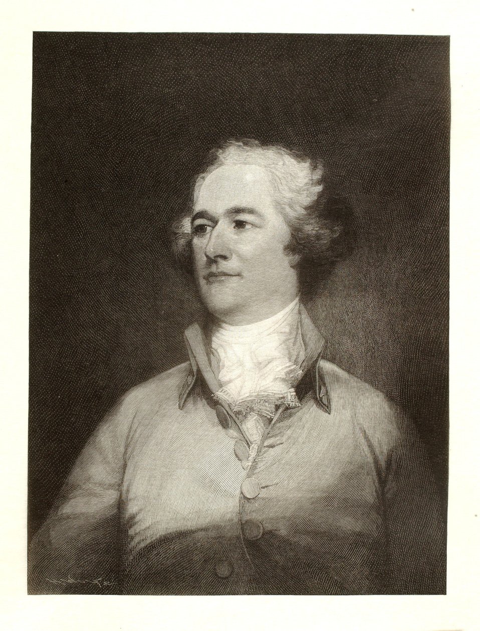 Alexander Hamilton door Henry Wolf