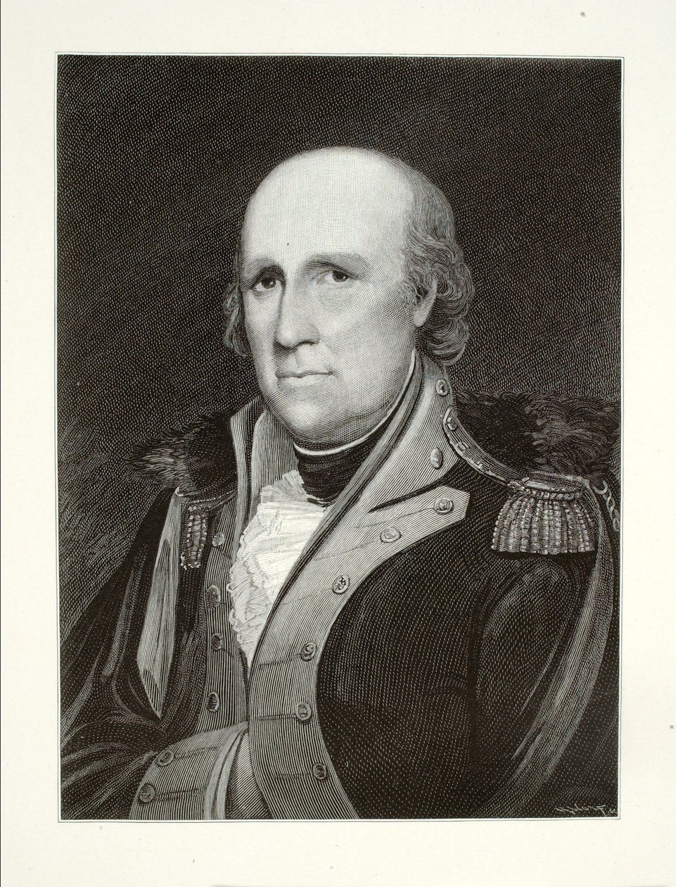 Generaal George Rogers Clark door Henry Wolf