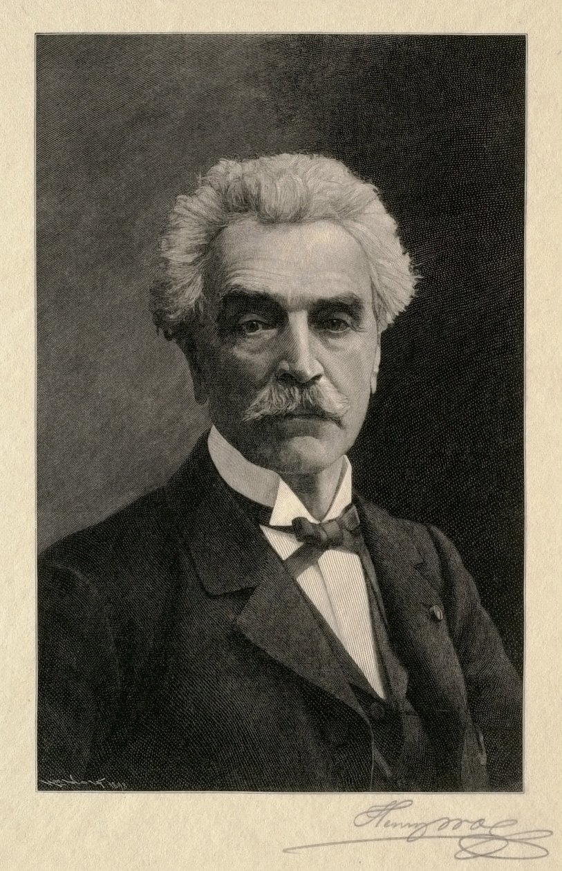 Jean-Léon Gérôme, 1898 door Henry Wolf