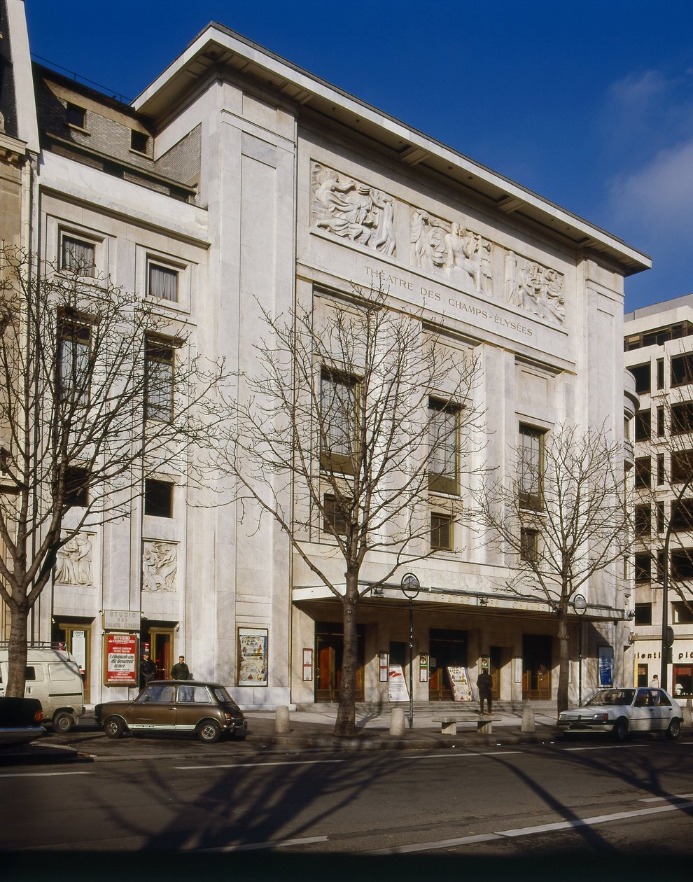 Theater Champs Elysees door Henry van de Perret Auguste (1874 1954) & Perret Gustave (1876 1952) Velde