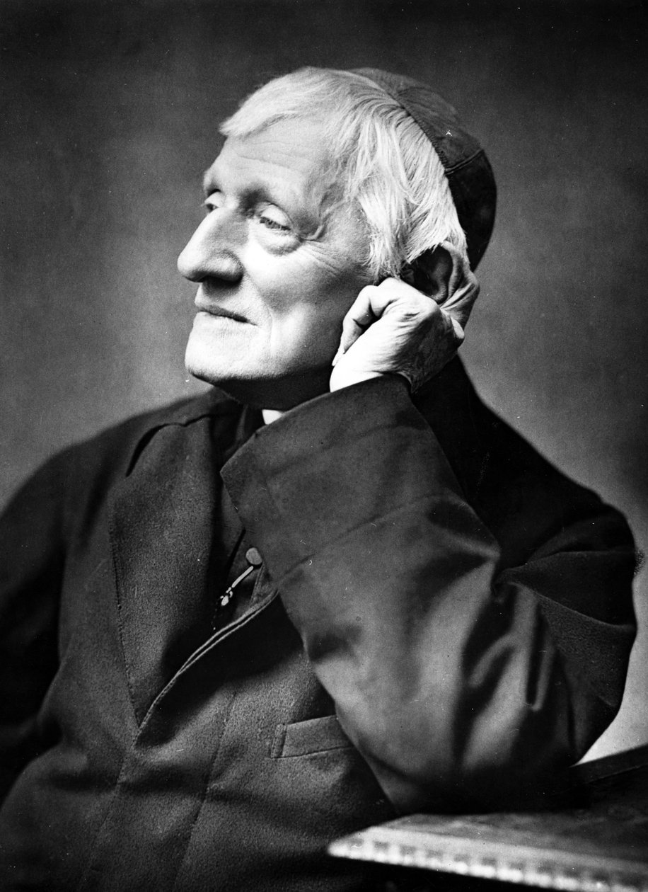 Kardinaal Newman, 1887 door Herbert Rose Barraud