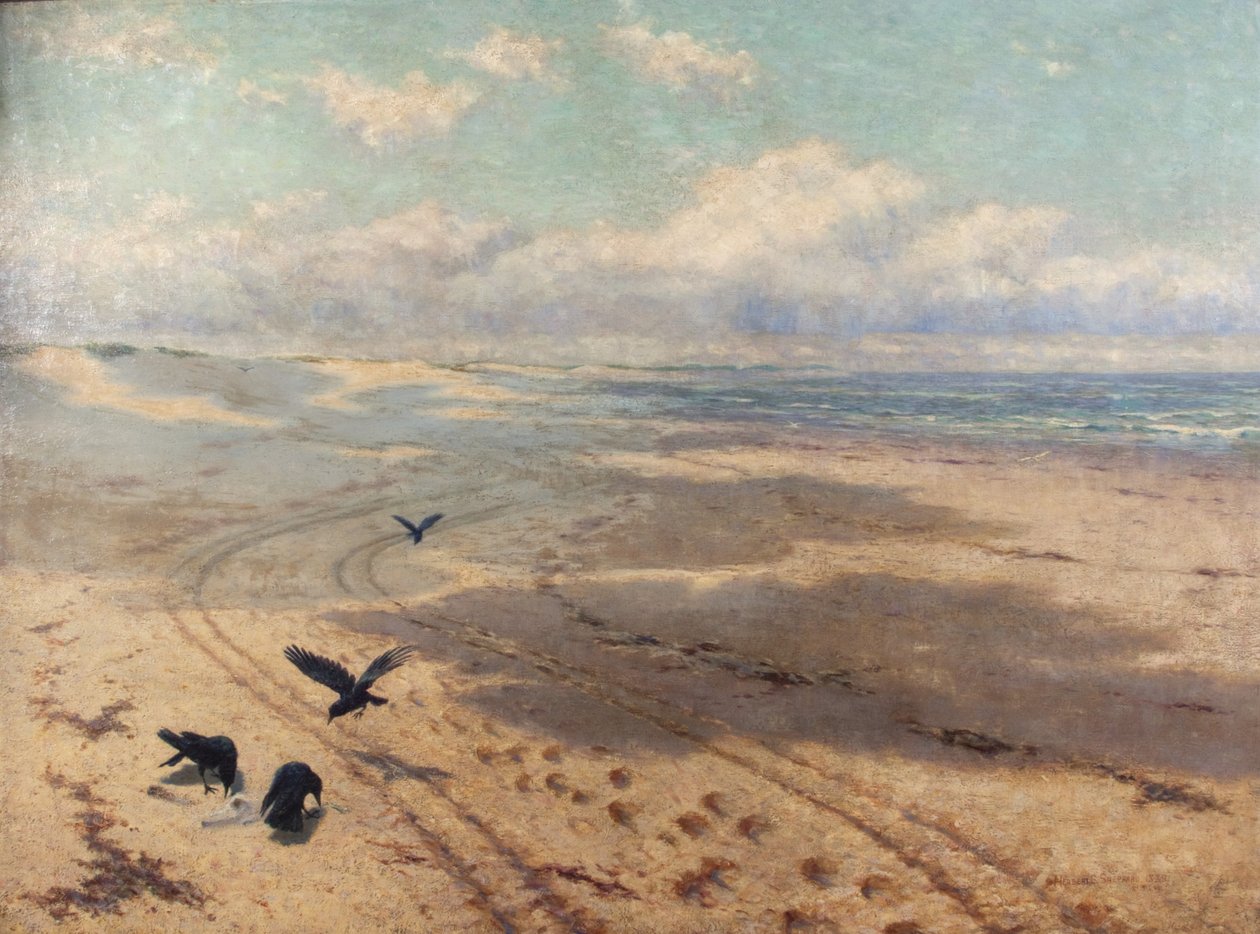 Newton Zand door Herbert Charles Sheppard