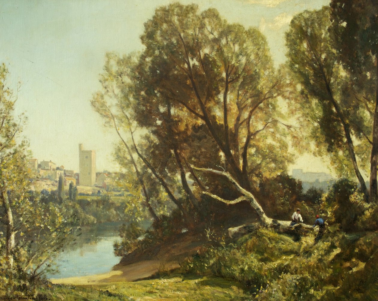 Avignon, 1922 door Herbert Hughes Stanton