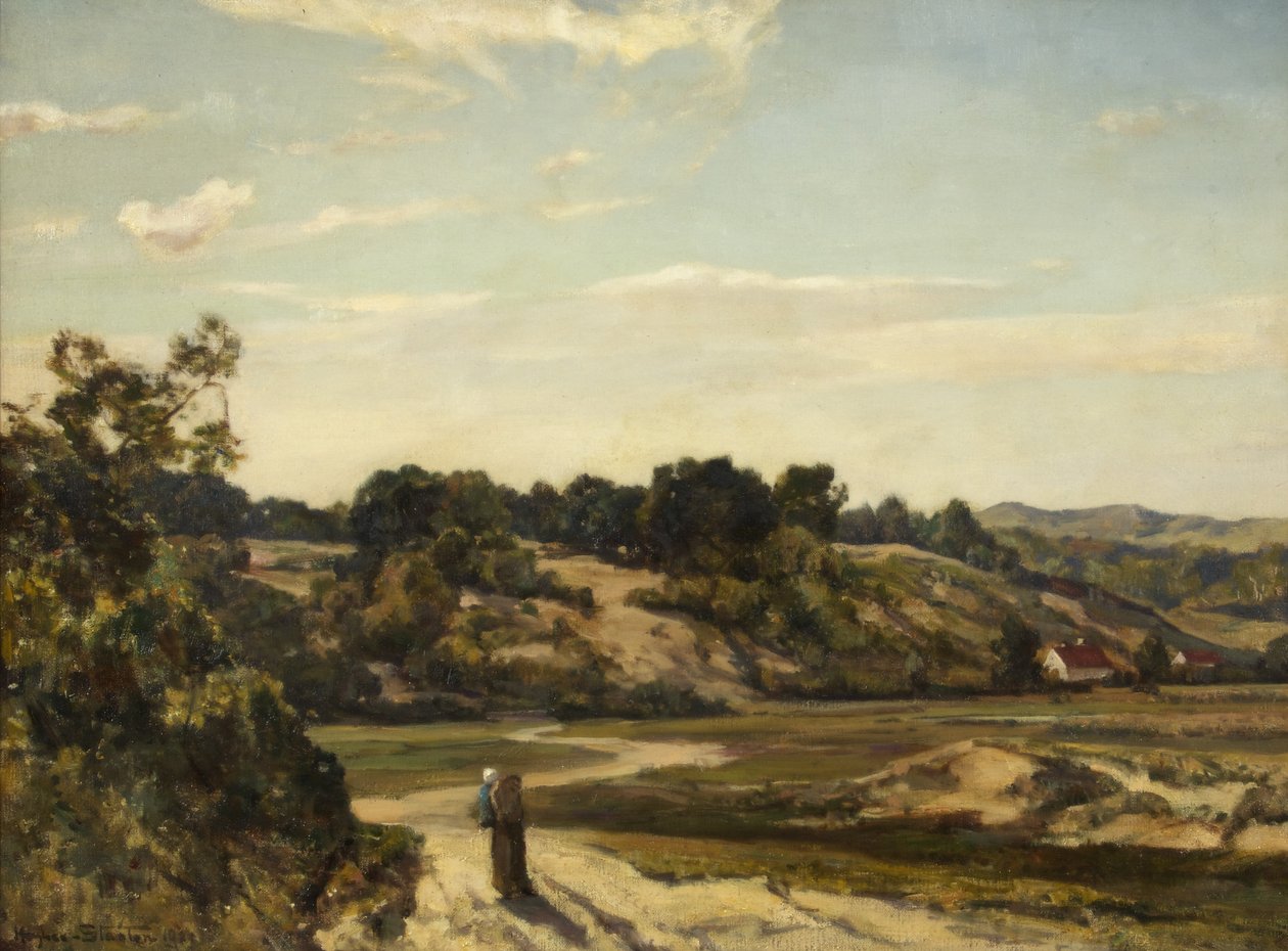 Pas de Calais - Tussen de duinen door Herbert Hughes Stanton