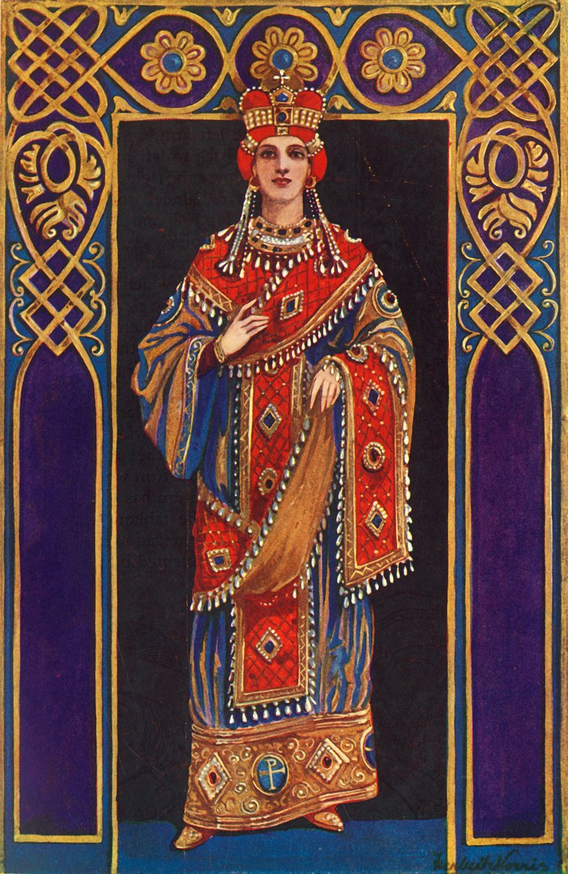 Een keizerin van de tiende, elfde en twaalfde eeuw, A.D., 1924 door Herbert Norris