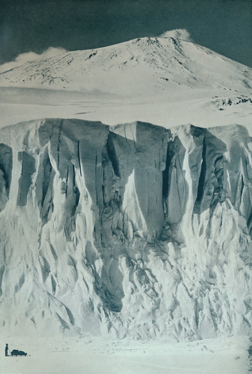 De Wallen van Mount Erebus, ca. 1911, 1913 door Herbert Ponting