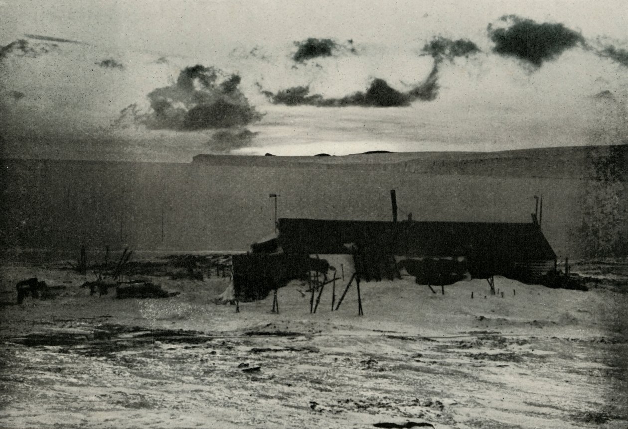 De terugkeer van de zon, ca. 1911, 1913 door Herbert Ponting
