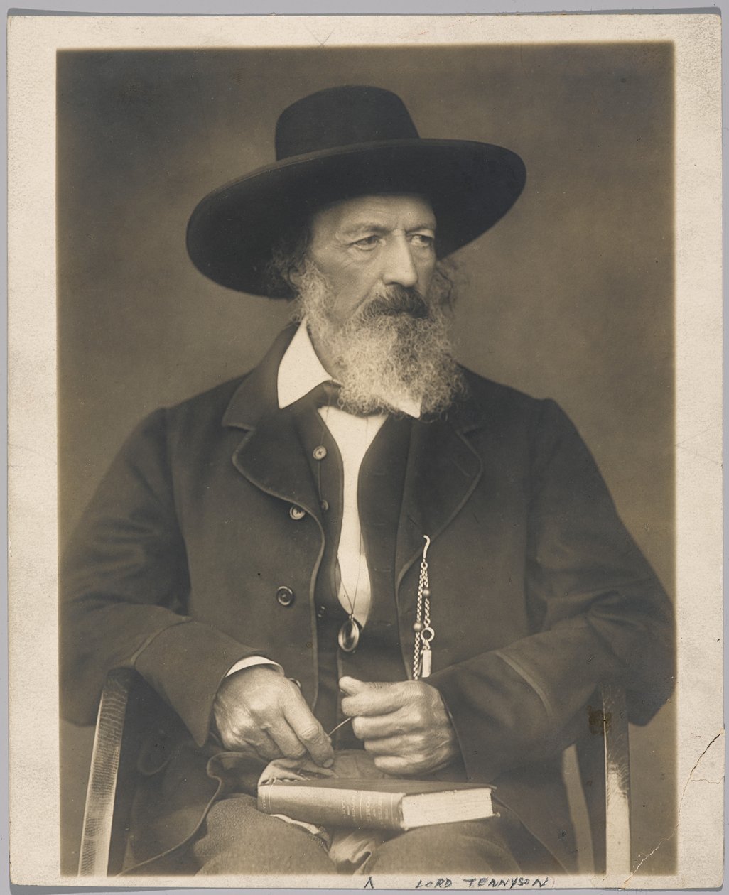 Lord Tennyson door Herbert Rose Barraud