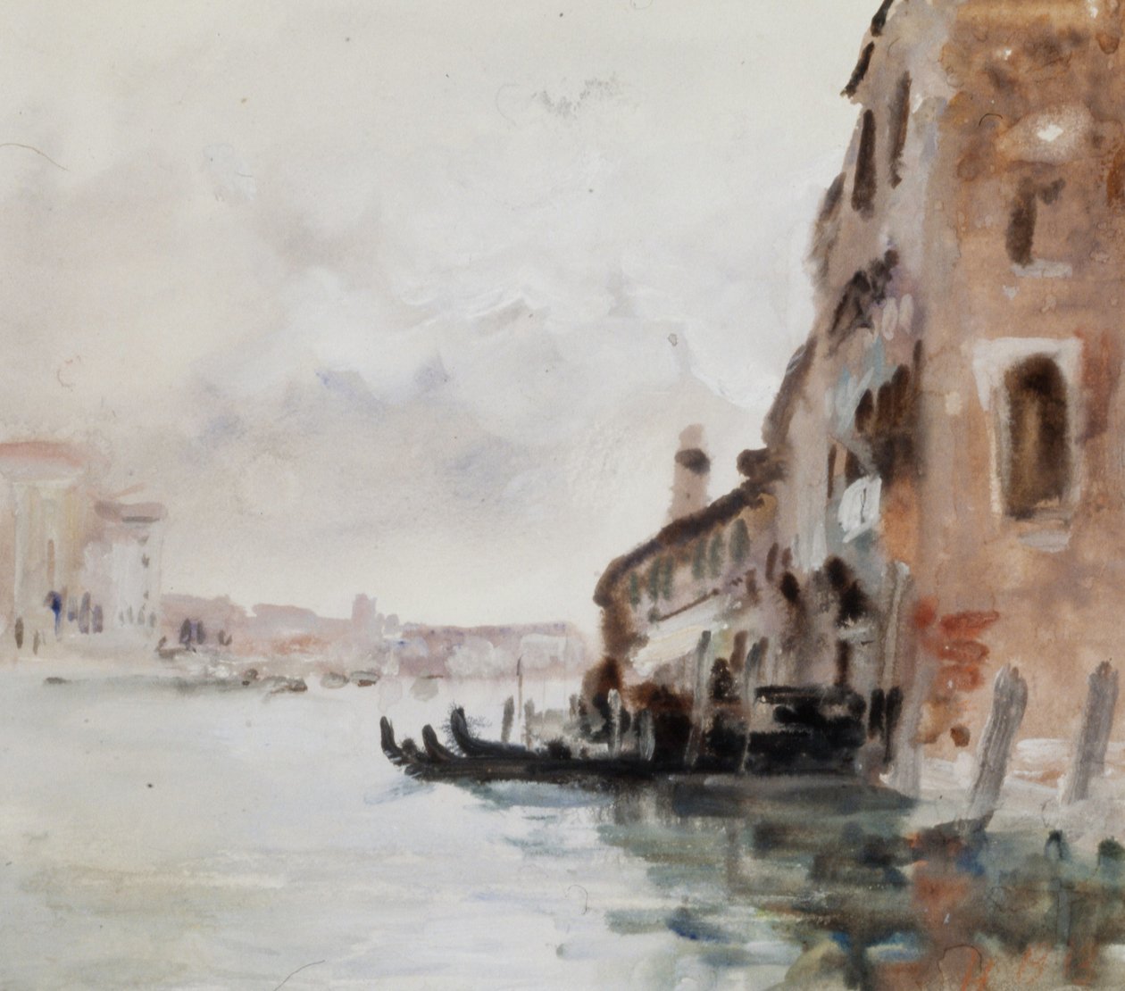 Canal Grande, Venetië door Hercules Brabazon Brabazon