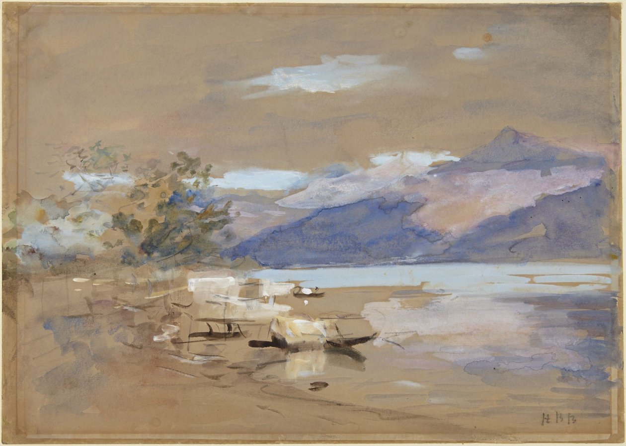 Het Lago Maggiore door Hercules Brabazon Brabazon