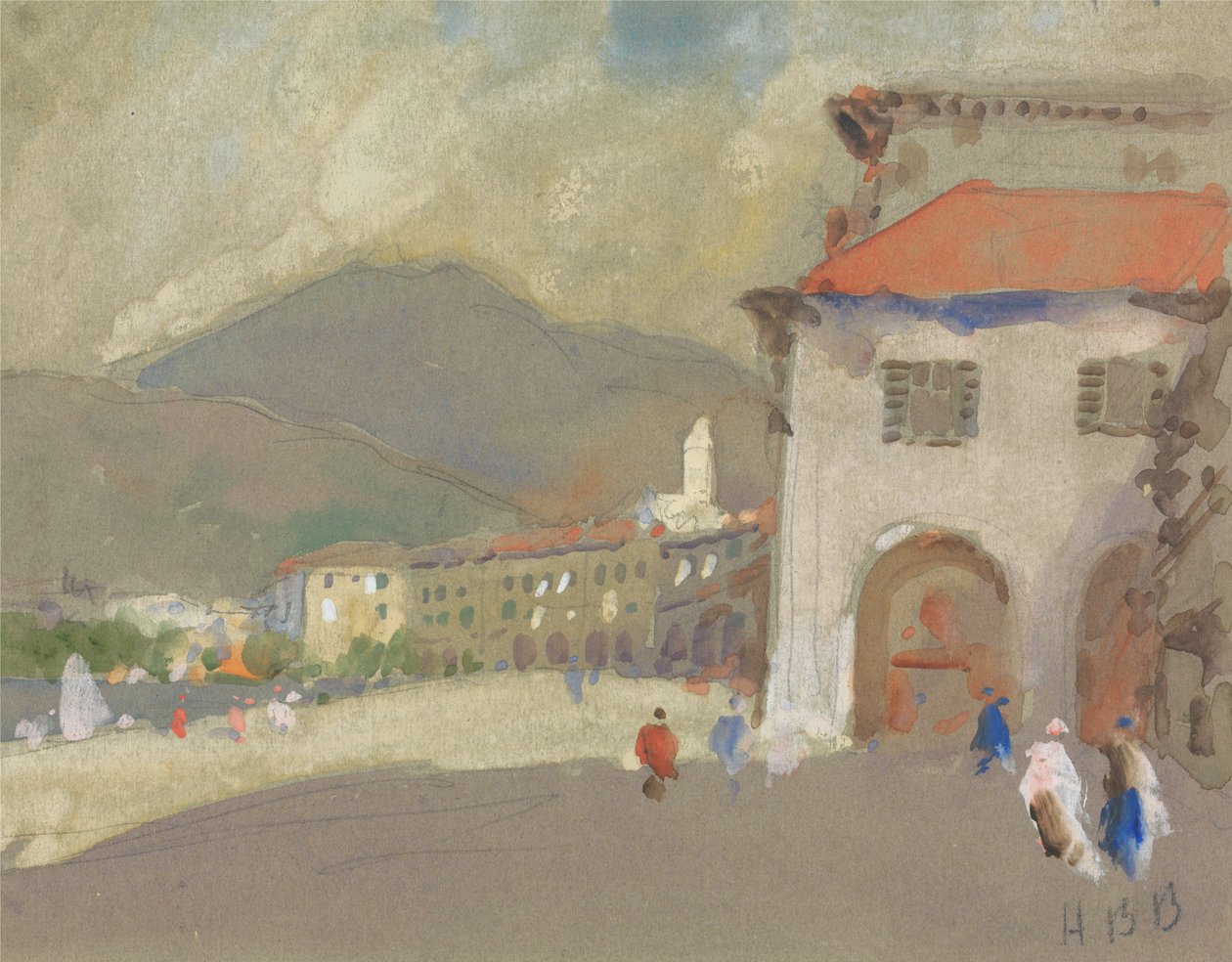 Lugano door Hercules Brabazon Brabazon