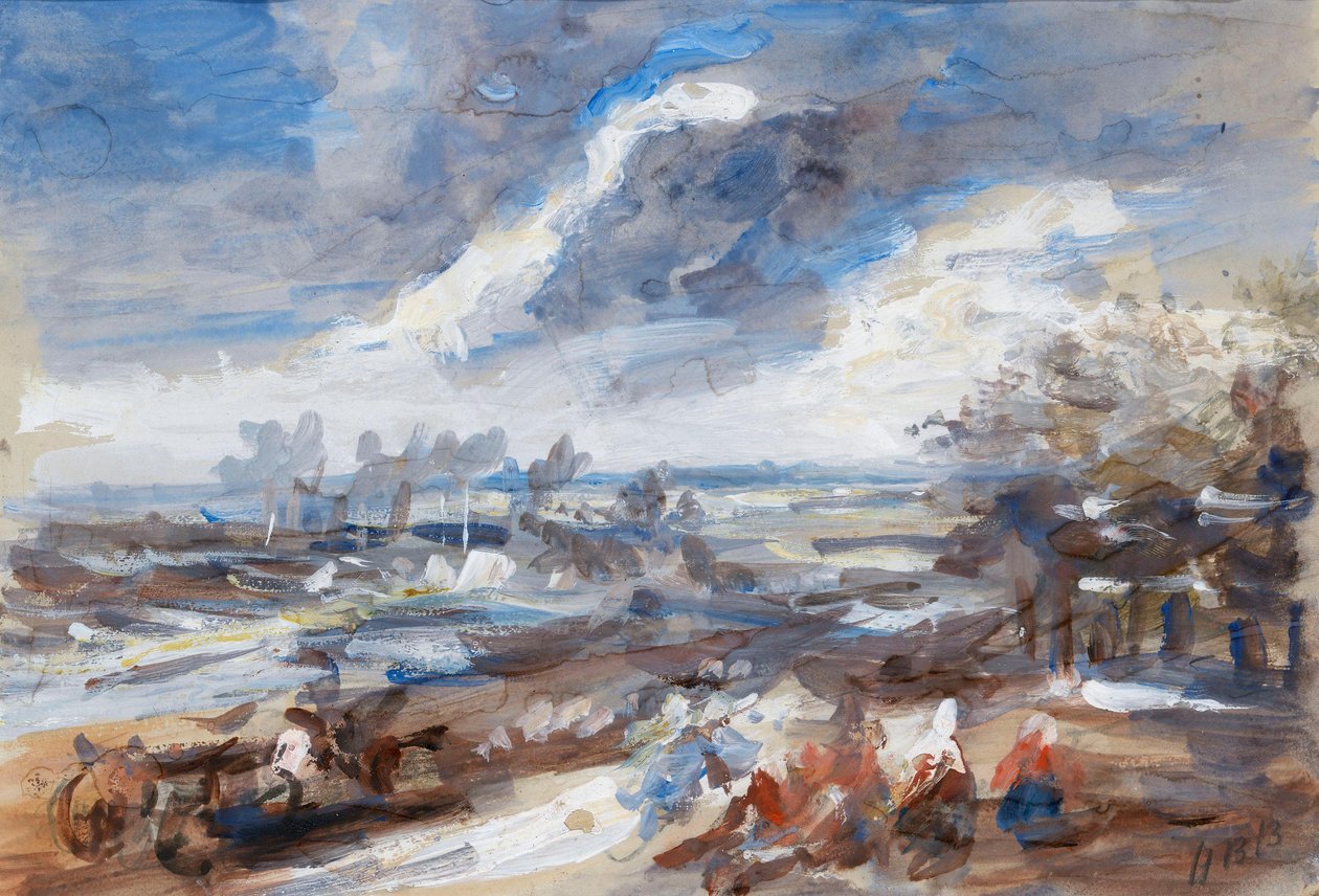 Die Rückkehr des Erntearbeiters door Hercules Brabazon Brabazon