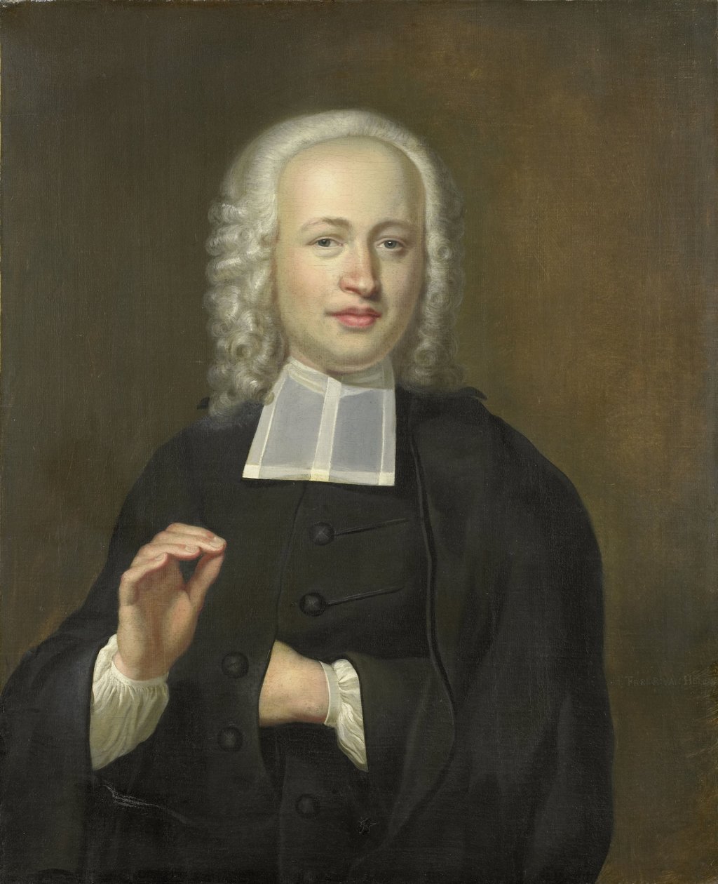 Justus Tjeenk (1730-82), een van de oprichters van het Zeeuws Genootschap, predikant in Vlissingen door Herman Frederik van Hengel