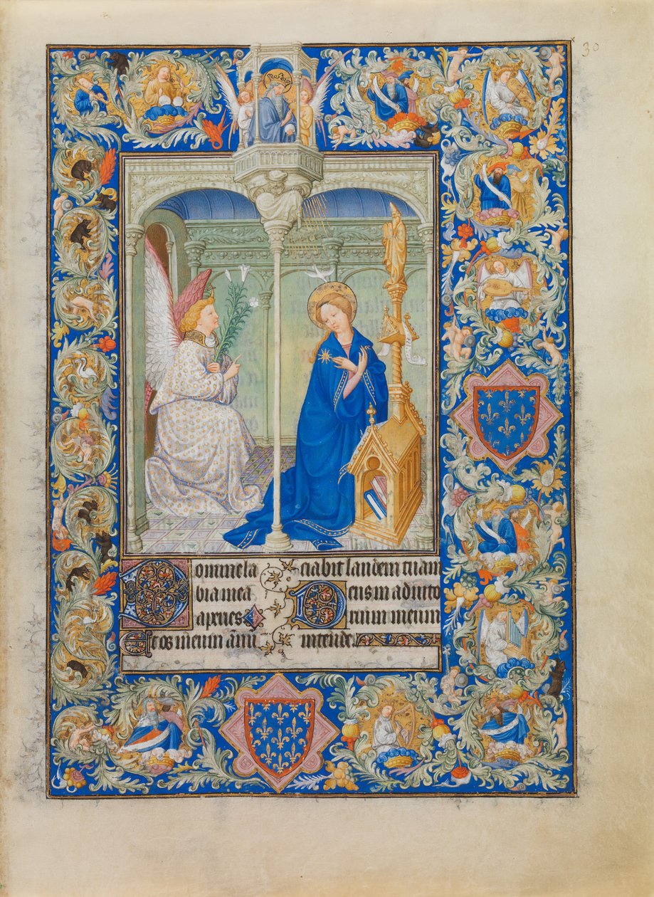 De Belles Heures van Jean de France, hertog van Berry door Hermann Limbourg