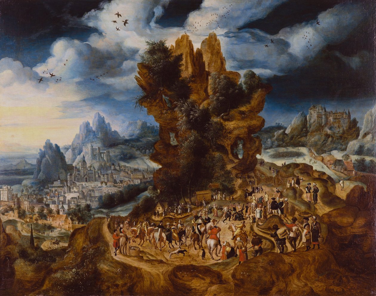 De weg naar Golgotha door Herri met de Bles