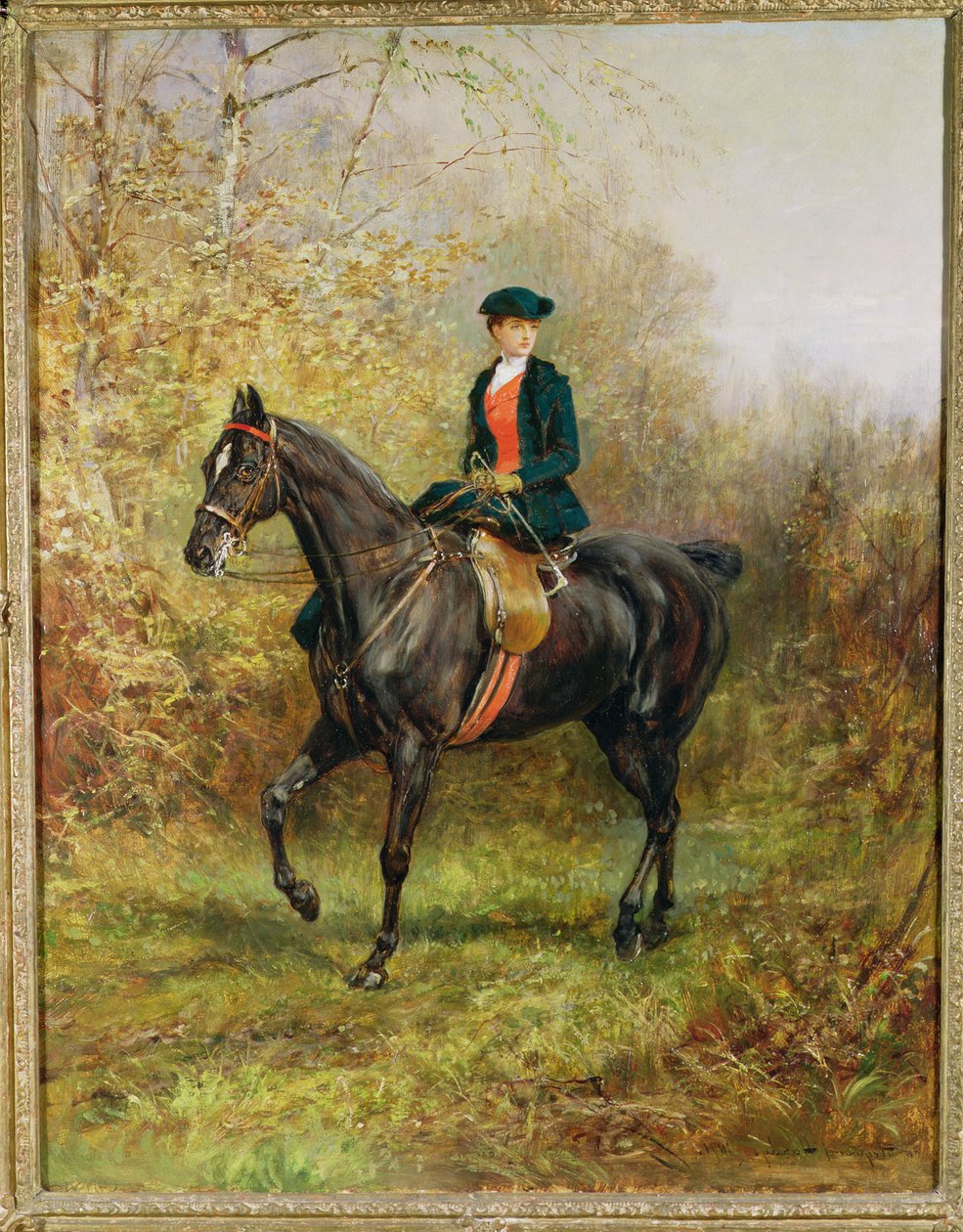 De ochtendrit, 1891 door Heywood Hardy