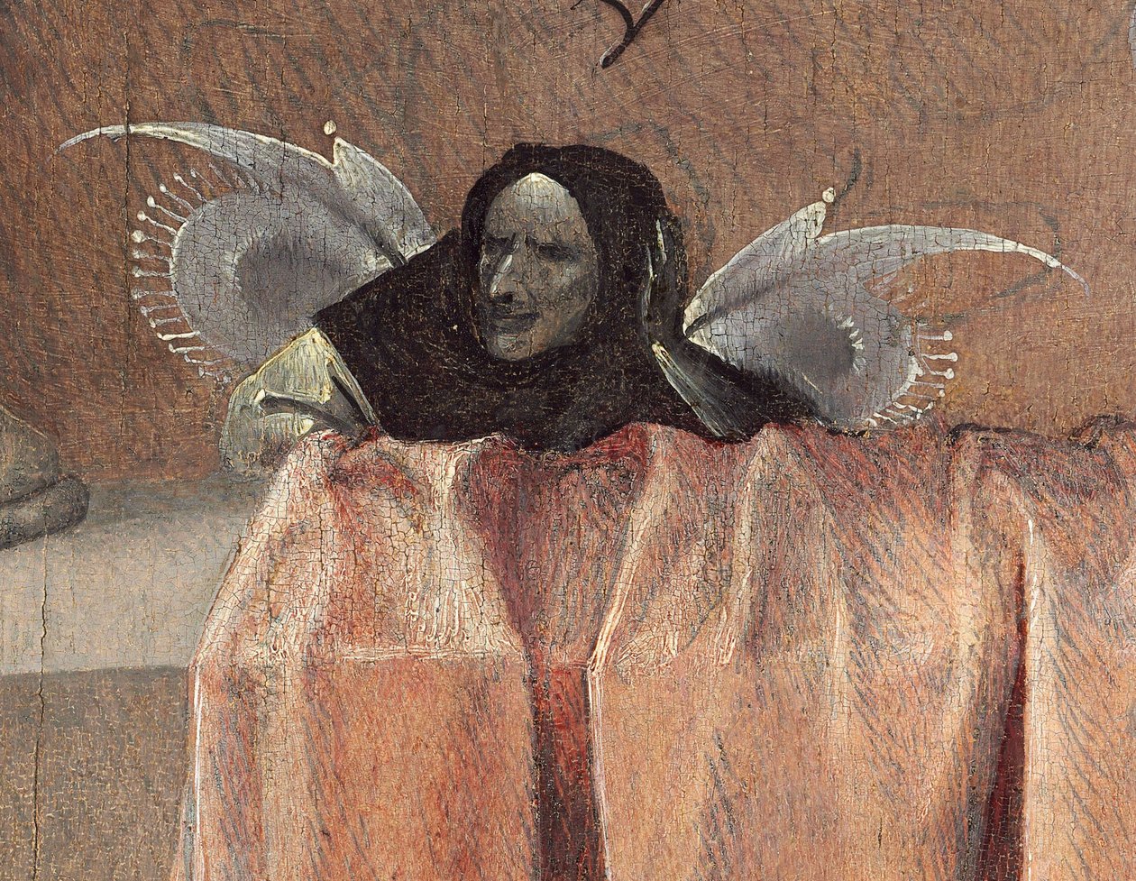 De Dood en de Vrek door Hieronymus Bosch