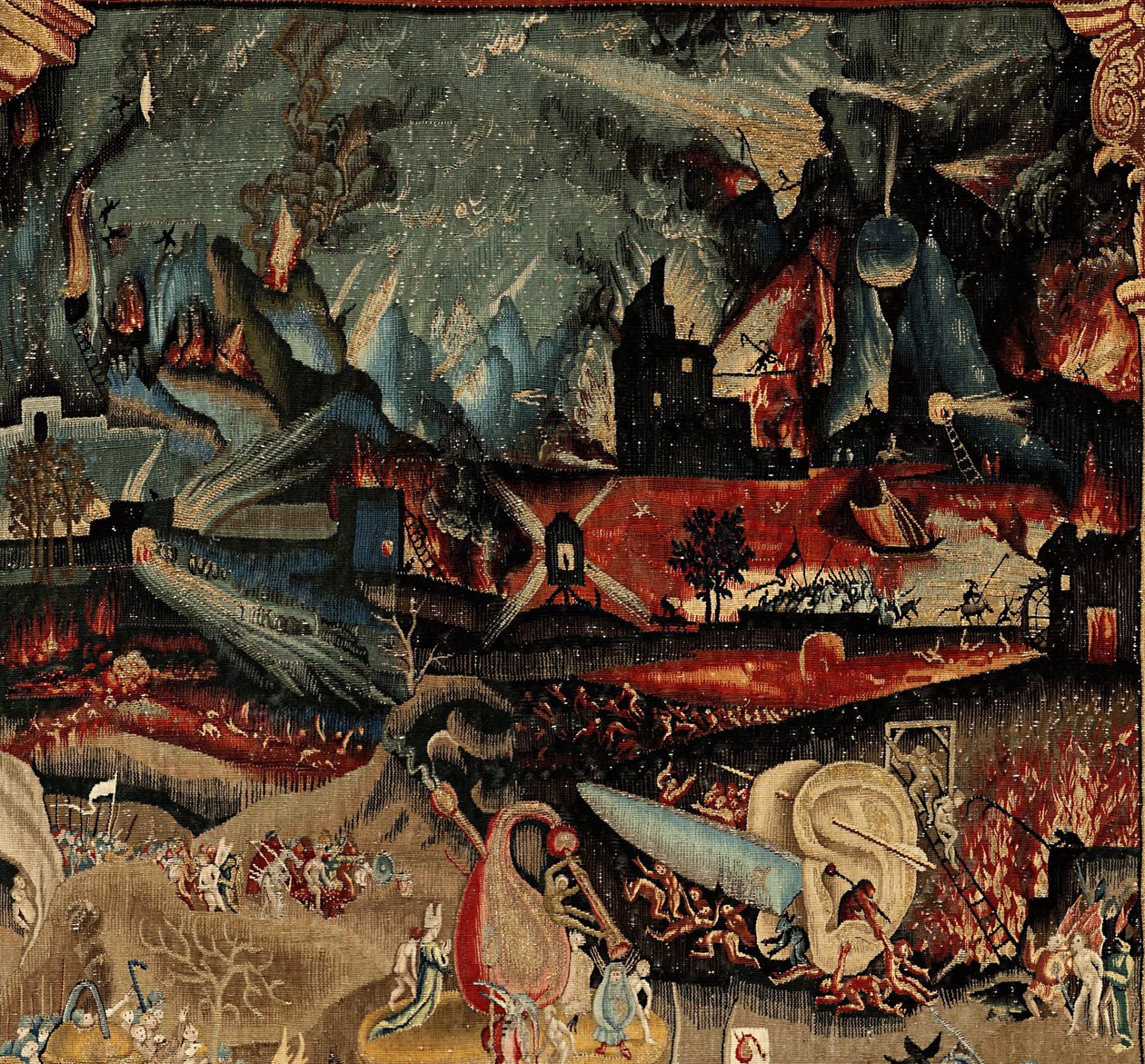 De tuin der lusten. ca. 1560 door Hieronymus (after) Bosch