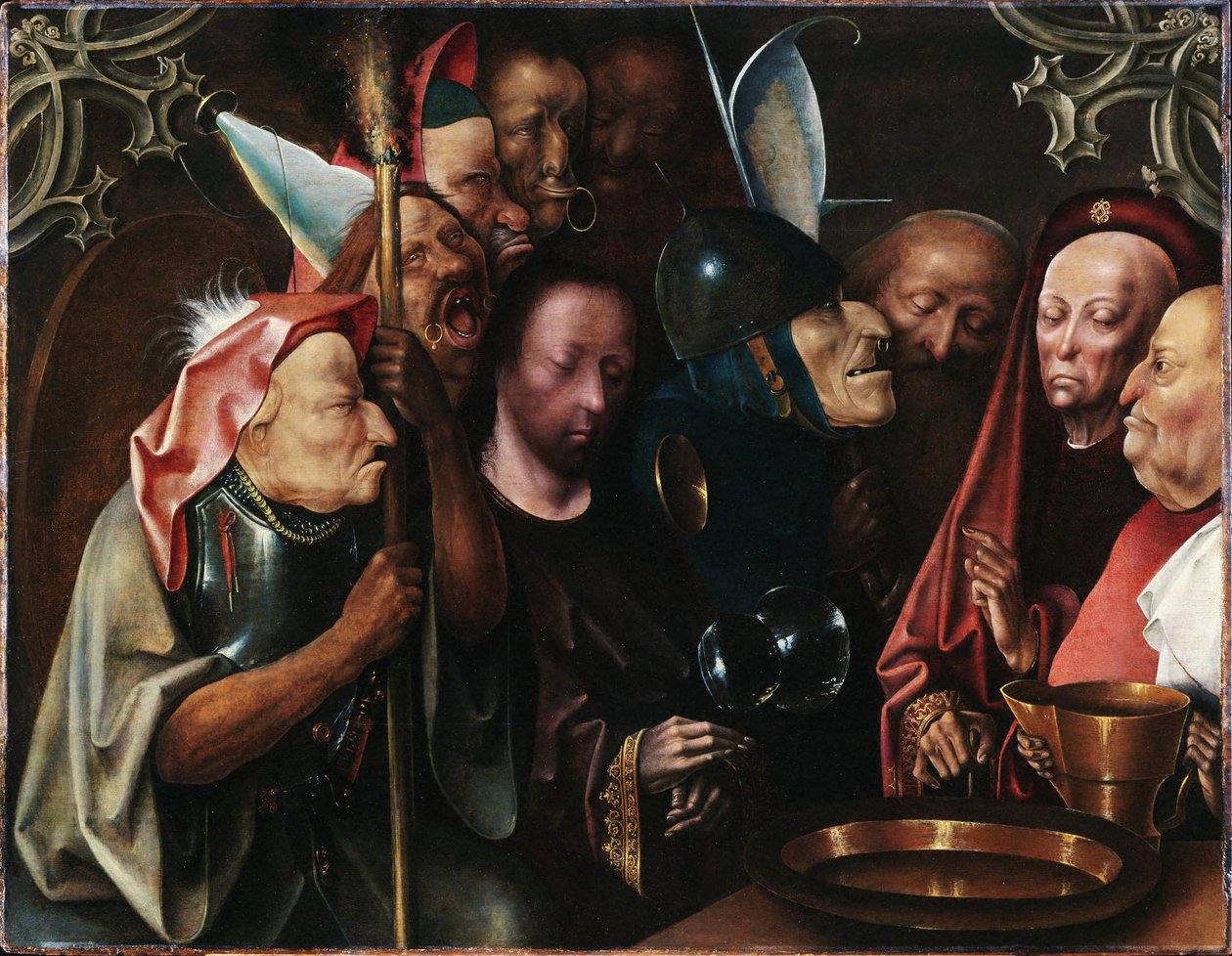 Christus voor Pontius Pilatus door Hieronymus Bosch