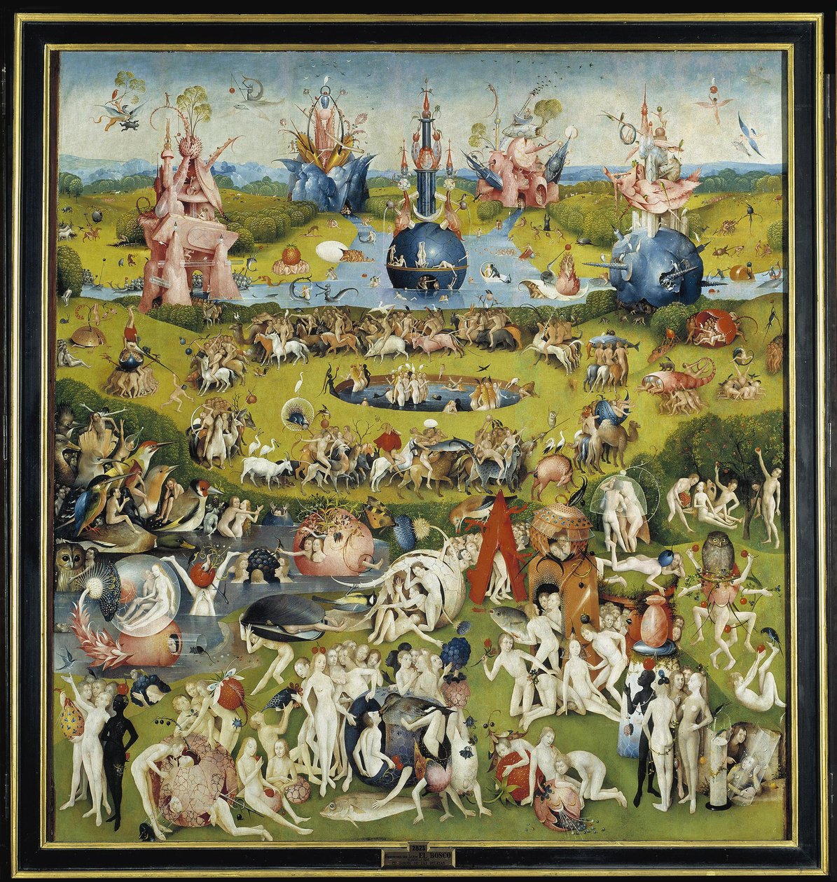 De Tuin der Lusten door Hieronymus Bosch