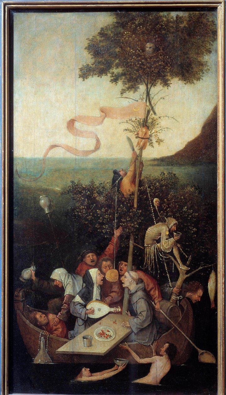 Het Narrenschip door Hieronymus Bosch
