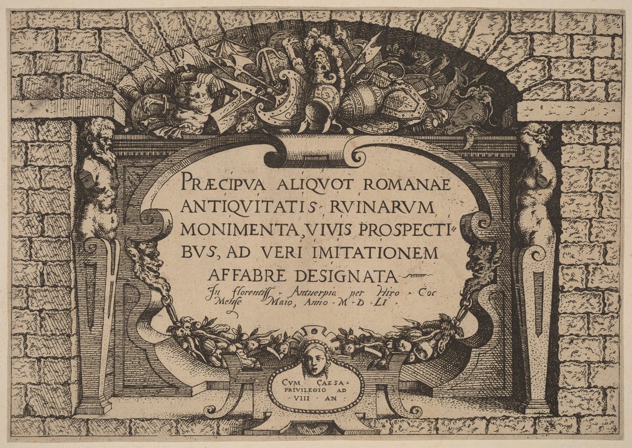 Titelpagina door Hieronymus Cock