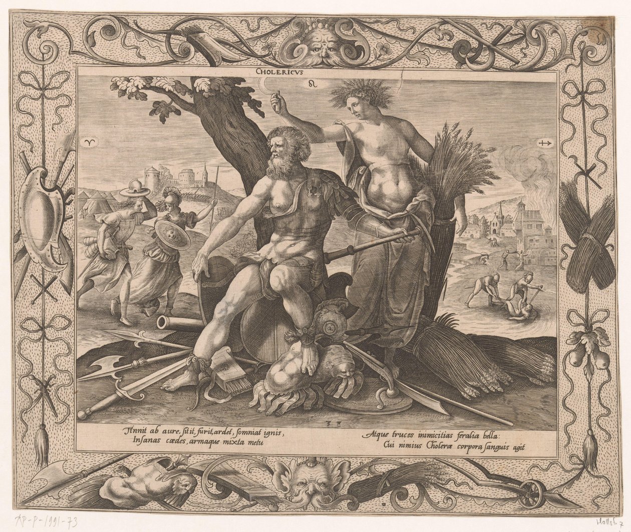 Cholerisch door Hieronymus Lederer