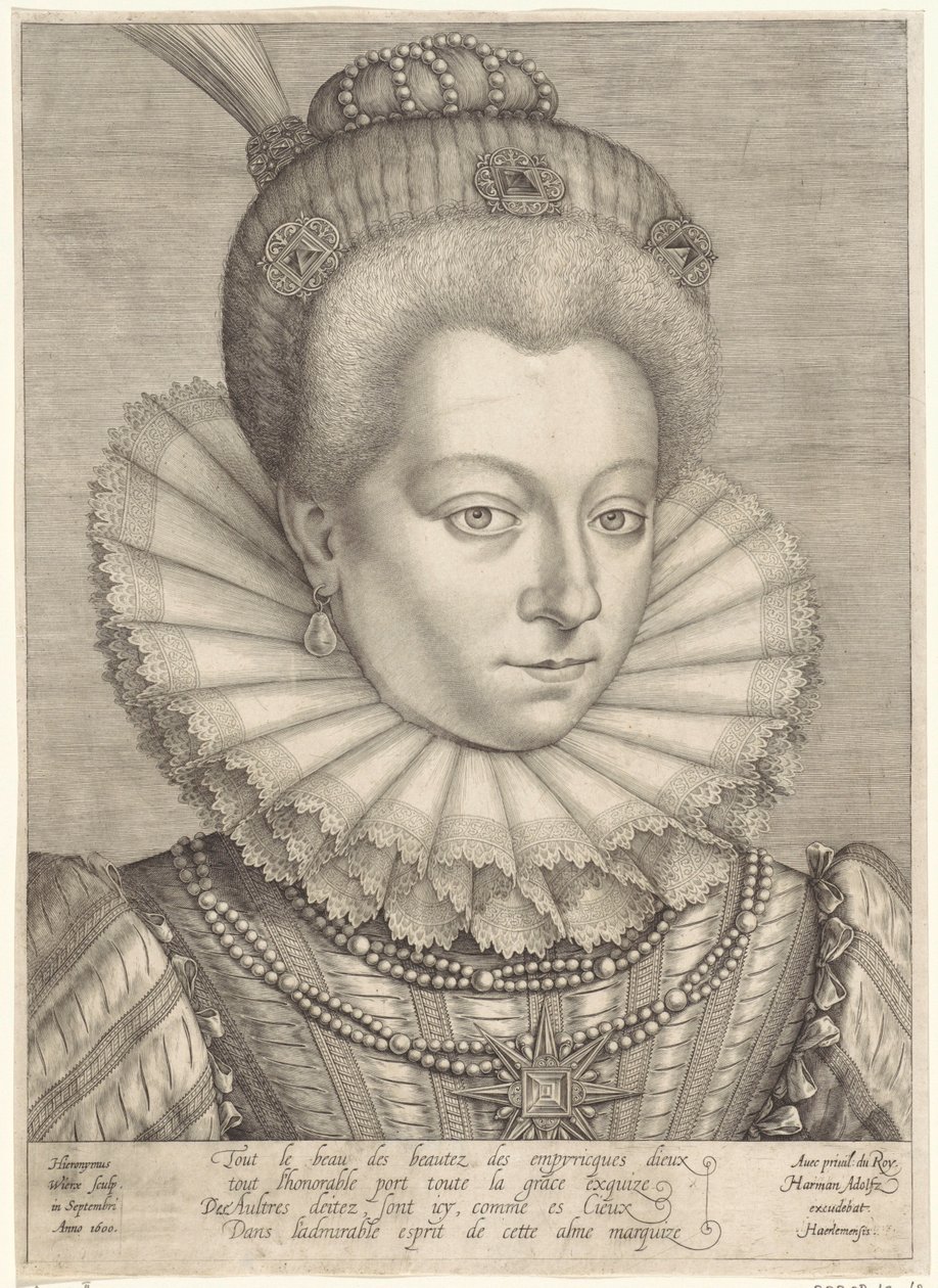 Portret van Catherine Henriette de Balzac d