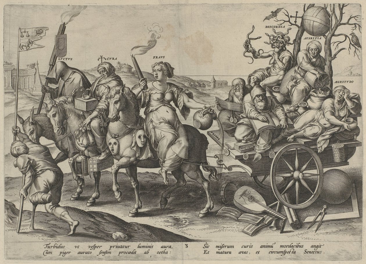 Volwassenheid door Hieronymus Wierix