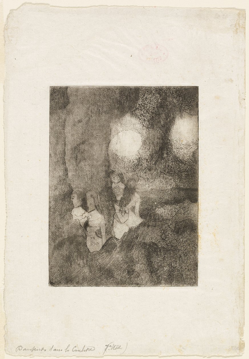 Dansers in de Vleugels door Hilaire Germain Edgar Degas