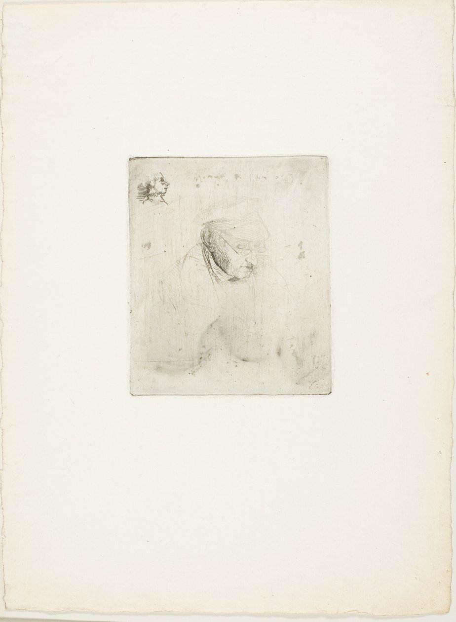 René-Hilaire De Gas, grootvader van de kunstenaar door Hilaire Germain Edgar Degas