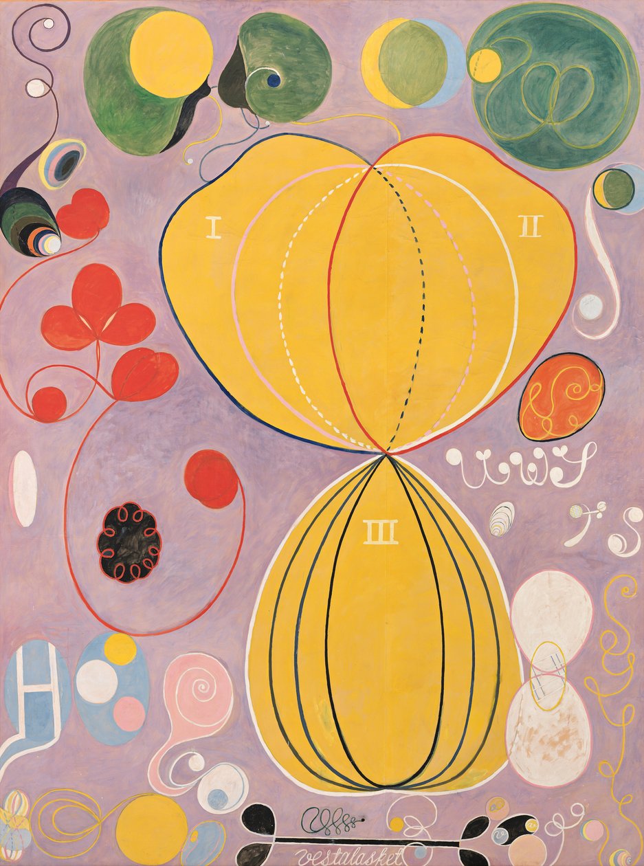 De tien grootste, Nr. 7., Volwassenheid, Groep IV door Hilma af Klint
